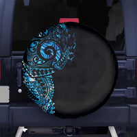 New Zealand Maori Koru Art Traditional Tattoo Spare Tire Cover Paua Shell