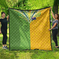 Cook Islands Language Week Quilt Tatau Pattern and Rarotongan Alphabet - Polynesian Pride