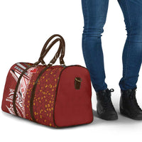 Tonga Language Week Travel Bag Ngatu Pattern and Tongan Alphabet - Polynesian Pride