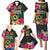 Personalised Penama Day Family Matching Puletasi Dress and Hawaiian Shirt Proud To Be A Ni-Van Beauty Pacific Flower LT03 Black - Polynesian Pride