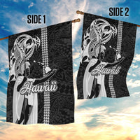 Hawaii Niihau Island Garden Flag Hawaiian King and Kakau Symbols Abstract Shoulder Tattoo LT03 - Polynesian Pride