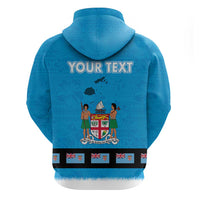 Fiji Merry Christmas Hoodie Santa Suit Style With Tapa Tribal Pattern LT03 - Polynesian Pride
