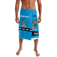 Fiji Merry Christmas Lavalava Santa Suit Style With Tapa Tribal Pattern