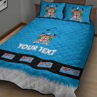 Fiji Merry Christmas Quilt Bed Set Santa Suit Style With Tapa Tribal Pattern LT03 - Polynesian Pride