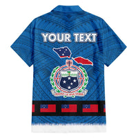 Samoa Merry Christmas Family Matching Long Sleeve Bodycon Dress and Hawaiian Shirt Santa Suit Style With Tatau Tattoo Pattern