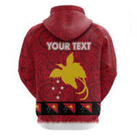 Papua New Guinea Merry Christmas Hoodie Santa Suit Style With Melanesian Pattern LT03 - Polynesian Pride