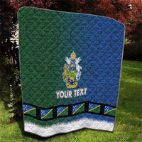 Solomon Islands Merry Christmas Quilt Santa Suit Style With Melanesian Pattern