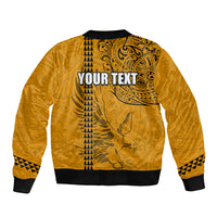 Nanakuli High and Intermediate School Bomber Jacket Tribal Kakau Pattern LT03 - Polynesian Pride