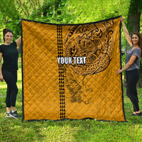 Nanakuli High and Intermediate School Quilt Tribal Kakau Pattern LT03 - Polynesian Pride