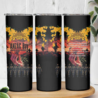 Australia ANZAC Day Skinny Tumbler Forever in My Thoughts