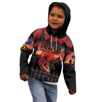 New Zealand ANZAC Day Kid Hoodie Forever in My Thoughts