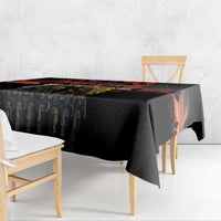 Australia and New Zealand ANZAC Day Tablecloth Kangaroo and Kiwi Bird Soldier - Forever in My Thoughts