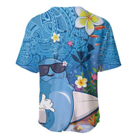 Aloha Hawaiian Monk Seal Baseball Jersey Polynesian Tattoo The Ocean and Undersea Vibe LT03 - Polynesian Pride
