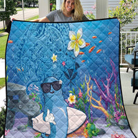 Aloha Hawaiian Monk Seal Quilt Polynesian Tattoo The Ocean and Undersea Vibe