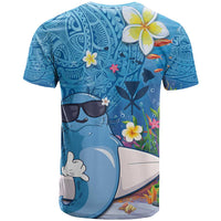 Aloha Hawaiian Monk Seal T Shirt Polynesian Tattoo The Ocean and Undersea Vibe