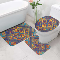 Kolose-Tuvalu Crochet Bathroom Set with Polynesian and Pacific Tattoos LT03 - Polynesian Pride