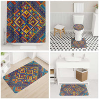 Kolose-Tuvalu Crochet Bathroom Set with Polynesian and Pacific Tattoos LT03 - Polynesian Pride