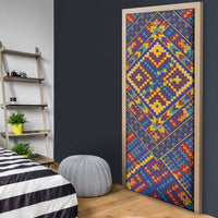 Kolose-Tuvalu Crochet Door Cover with Polynesian and Pacific Tattoos - Polynesian Pride
