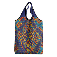 Kolose-Tuvalu Crochet Grocery Bag with Polynesian and Pacific Tattoos - Polynesian Pride