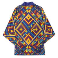 Kolose-Tuvalu Crochet Kimono with Polynesian and Pacific Tattoos - Polynesian Pride