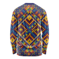 Kolose-Tuvalu Crochet Long Sleeve Shirt with Polynesian and Pacific Tattoos - Polynesian Pride