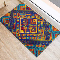 Kolose-Tuvalu Crochet Rubber Doormat with Polynesian and Pacific Tattoos - Polynesian Pride