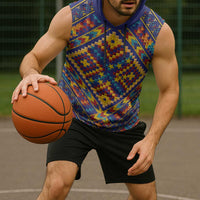 Kolose-Tuvalu Crochet Sleeveless Hoodie with Polynesian and Pacific Tattoos - Polynesian Pride