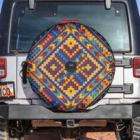 Kolose-Tuvalu Crochet Spare Tire Cover with Polynesian and Pacific Tattoos LT03 Navy - Polynesian Pride