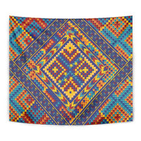 Kolose-Tuvalu Crochet Tapestry with Polynesian and Pacific Tattoos - Polynesian Pride