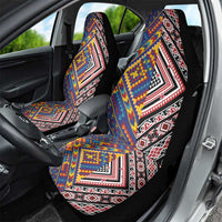 Tuvaluan and New Zealand Culture Car Seat Cover The Art of Kolose and Taniko - Polynesian Pride