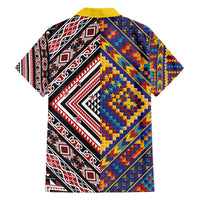 Tuvaluan and New Zealand Culture Hawaiian Shirt The Art of Kolose and Taniko - Polynesian Pride
