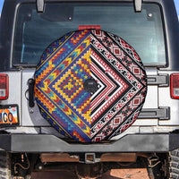Tuvaluan and New Zealand Culture Spare Tire Cover The Art of Kolose and Taniko - Polynesian Pride