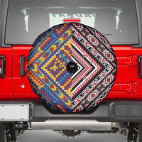 Tuvaluan and New Zealand Culture Spare Tire Cover The Art of Kolose and Taniko - Polynesian Pride