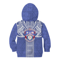 Tonga Apifoou School Kid Hoodie Ngatu and Polynesian Pattern LT03 - Polynesian Pride