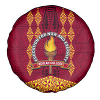 Tonga Beulah College Spare Tire Cover Ngatu and Polynesian Pattern LT03 - Polynesian Pride