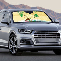 Hawaiian Alohawaii Auto Sun Shade Tropical Plants and Animals on The Beach - Polynesian Pride
