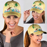 Hawaiian Alohawaii Classic Cap Tropical Plants and Animals on The Beach - Polynesian Pride