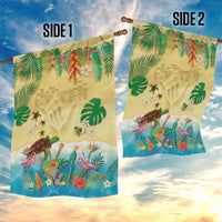 Hawaiian Alohawaii Garden Flag Tropical Plants and Animals on The Beach LT03 - Polynesian Pride