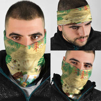 Hawaiian Alohawaii Neck Gaiter Tropical Plants and Animals on The Beach - Polynesian Pride