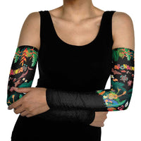 Hawaiian Alohawaii Arm Sleeves Tribal Sea Animals Tattoo and Tropical Plants - Polynesian Pride