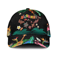 Hawaiian Alohawaii Classic Cap Tribal Sea Animals Tattoo and Tropical Plants - Polynesian Pride