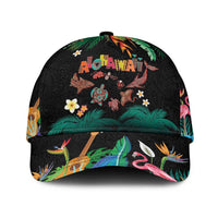 Hawaiian Alohawaii Classic Cap Tribal Sea Animals Tattoo and Tropical Plants - Polynesian Pride
