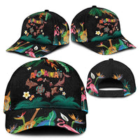 Hawaiian Alohawaii Classic Cap Tribal Sea Animals Tattoo and Tropical Plants - Polynesian Pride