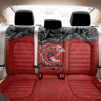 Aotearoa Toitu Te Tiriti Back Car Seat Cover Taniwha Tribal Motifs
