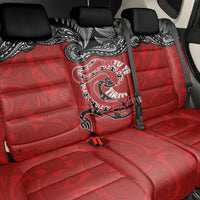 Aotearoa Toitu Te Tiriti Back Car Seat Cover Taniwha Tribal Motifs