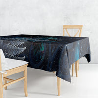 New Zealand Tui Bird Tablecloth Matariki Poetry Pattern Galaxy Style
