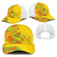 Hawaiian Kakau Tribal Sea Animals Tattoos Baseball Net Cap Kanaka Maoli Flag Color Inspired LT03 - Polynesian Pride