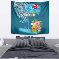 Personalised Tuvalu Independence Day Tapestry Tuvaluan Tribal Flag Style LT03 - Polynesian Pride