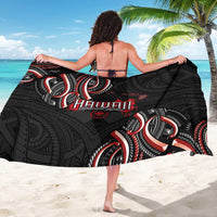 Traditional Art Hawaiian Kakau Tattoos Sarong Red Color - Polynesian Pride