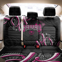 Traditional Art Hawaiian Kakau Tattoos Back Car Seat Cover Pink Color - Polynesian Pride